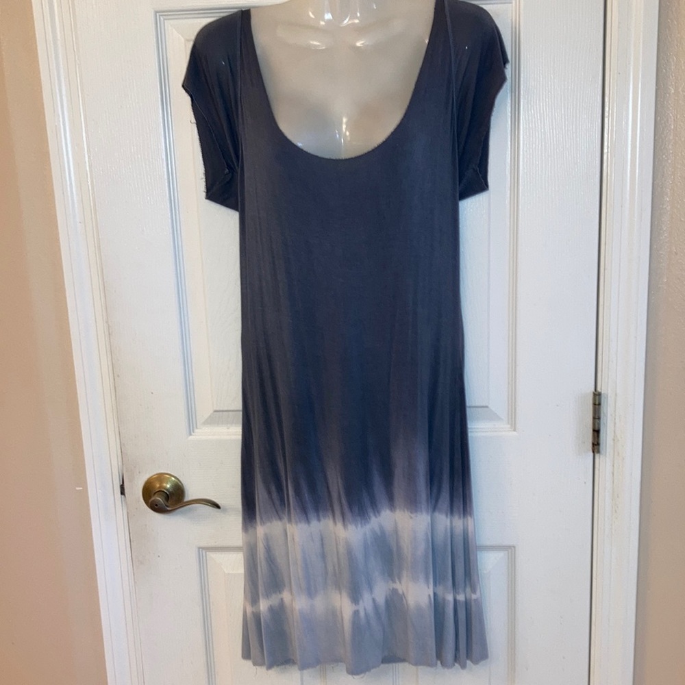 Venus Cover up dress grey tie-dye small